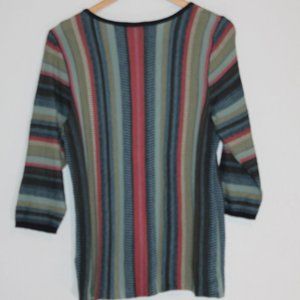 Christopher & Banks striped sweater Size M NWT
